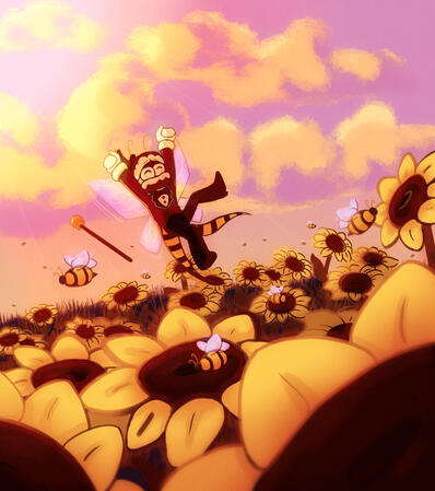 Un-bee-lievable Day [Fanart]