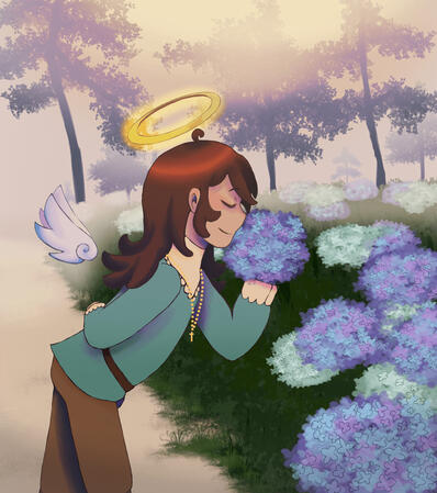 Forget-me-not [Fanart]